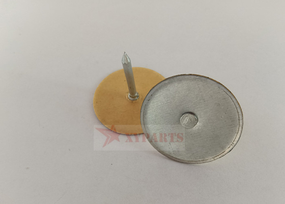 0,105&quot; Dia Capacitor Discharge Cuphead Pins et joint de papier pour fixer l'isolation