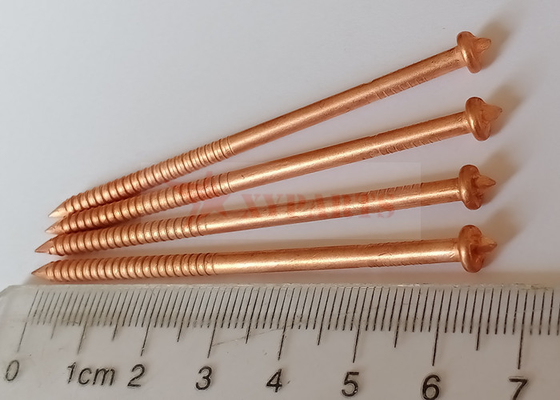 Le cuivre a enduit l'isolation en acier d'Insulation Pins Attaching de soudeuse de CD de 3x65mm aux métaux