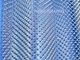 6 mmx6 mm Rideau métallique de draperies en aluminium pour écran de cheminée