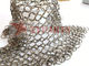 Métal en bronze Ring Mesh For Wall Curtains d'acier inoxydable Chainmail