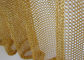 Division de lumière de Mesh Curtain Interior Design For en métal d'anneaux de rond d'armure de cotte de maille