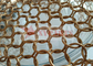 Acier inoxydable Ring Mesh Curtain For Partitioning architectural