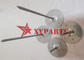 M3*75 millimètre a galvanisé Marine Insulation Pins With 40mm Dia Perforated Disc Base