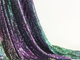 Tissu métallique de paillette d'ODM de couleur multi douce pour la décoration de partie de vêtement