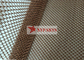 6 mmx6 mm Rideau métallique de draperies en aluminium pour écran de cheminée